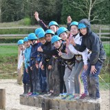 children in helmets