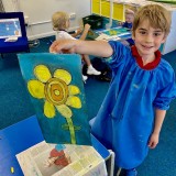 Sunflower painting