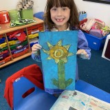 Sunflower painting