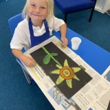 Sunflower painting