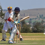 Cricket action - South African cricket tour