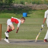 Cricket action - South African cricket tour