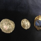 coins and ring