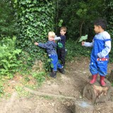 Forest School Tree Hug