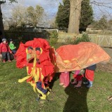 preschool nursery children chinese new year