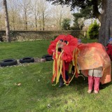 preschool nursery children chinese new year