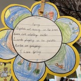 Spring writing and art in Year 2