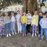 Bright clothes and odd socks for World Down Syndrome Day