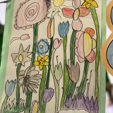 Spring writing and art in Year 2