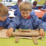 Reception Making gingerbread men