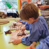 Reception Making gingerbread men