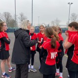 U12A netball IAPS