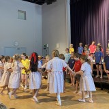 dancers at celebration assembly