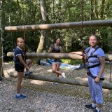 Year 8 having fun away with friends