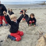 Commotion in the Ocean - beach trip with Year 1