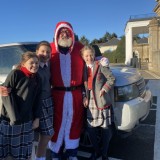 Father Christmas with seniors