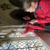 sketching at Chichester Cathedral