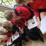 sketching at Chichester Cathedral