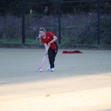 girls playing hockey