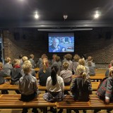 pupils on visit to Fishbourne Roman Palace