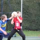 girls playing netball