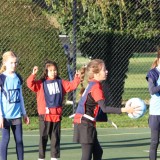 girls playing netball