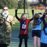 girls playing netball