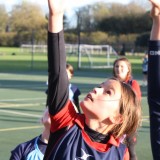 girls playing netball