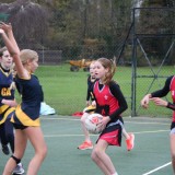 girls playing netball