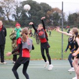 girls playing netball