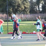 girls playing netball