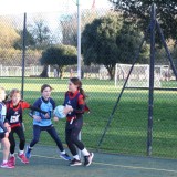 girls playing netball