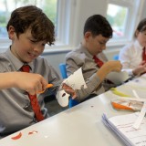 papel picado made by pupils