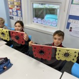 papel picado made by pupils