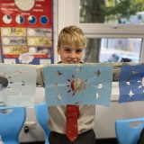 papel picado made by pupils