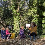 Hunt for the Gruffalo in the woods at Westbourne House Pre-Prep