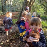 Hunt for the Gruffalo in the woods at Westbourne House Pre-Prep