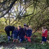 Hunt for the Gruffalo in the woods at Westbourne House Pre-Prep