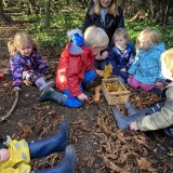 Hunt for the Gruffalo in the woods at Westbourne House Pre-Prep