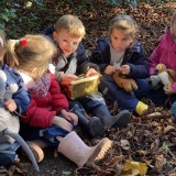 Hunt for the Gruffalo in the woods at Westbourne House Pre-Prep