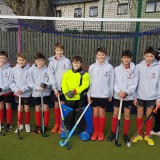 Under-13 boys’ hockey team