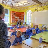 Reception glazing gingerbread men