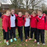 Cross-country team for Year 6