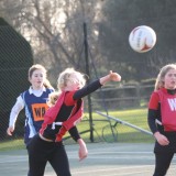 Girls U12A netball