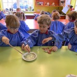 Reception glazing gingerbread men