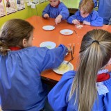 Reception glazing gingerbread men