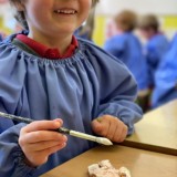 Reception glazing gingerbread men