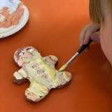 Reception glazing gingerbread men