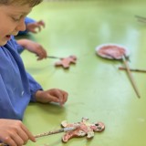 Reception glazing gingerbread men