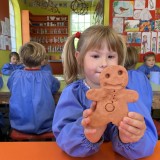 Reception glazing gingerbread men